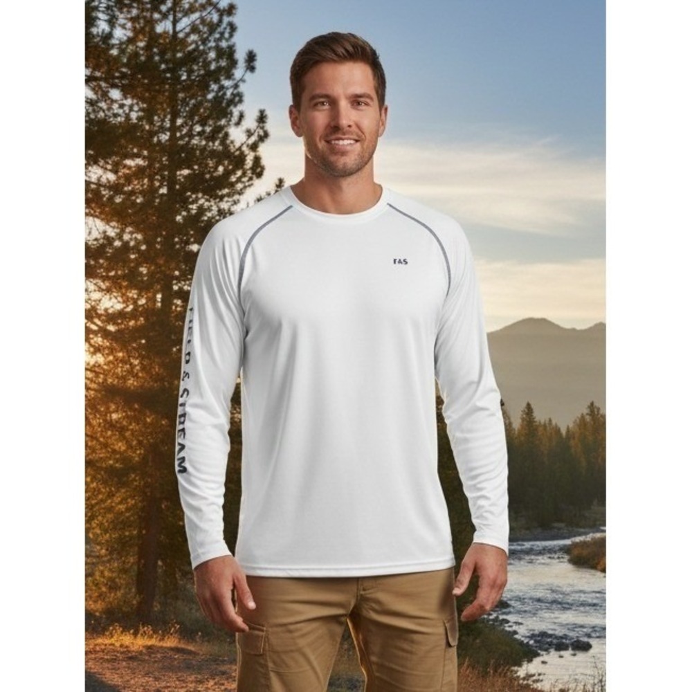 Field & Stream Long Sleeve Fishing T-Shirt Men's 2XL Hunting Base Layer Outdoor